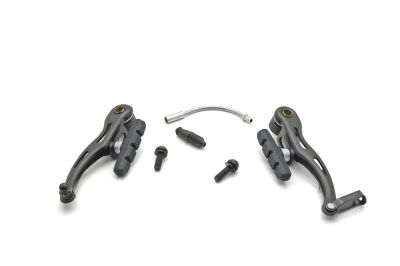 тормоз v-brake стальной передний черный (vbr-131s)