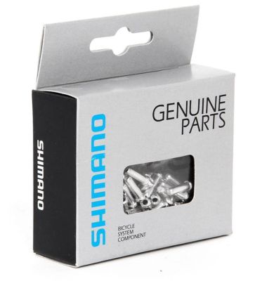 наконечники жилы троса переключения "shimano", алюминий(за упак.100шт) (y62098030)