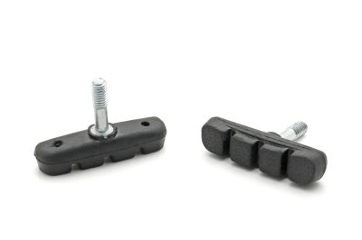 колодки тормозные вело v-brake резьбовые l=60мм (пара)  