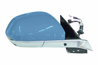 Зеркало правое, 15 контактов, 2 камеры L8, голубой, tech blue (X0282020012EB05) (артикул 82881)