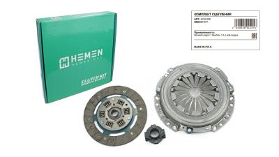 Комплект сцепления с выжимным подшипником для Renault Logan I-II, Sandero 1.6, Lada Largus (HCK009) (артикул 68944)