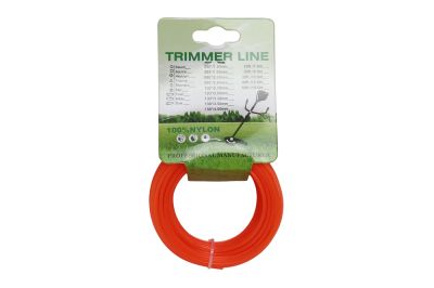 Леска триммерная (2,0*15м) TRIMMER LINE с картонной этикеткой (звезда) (артикул 11865)
