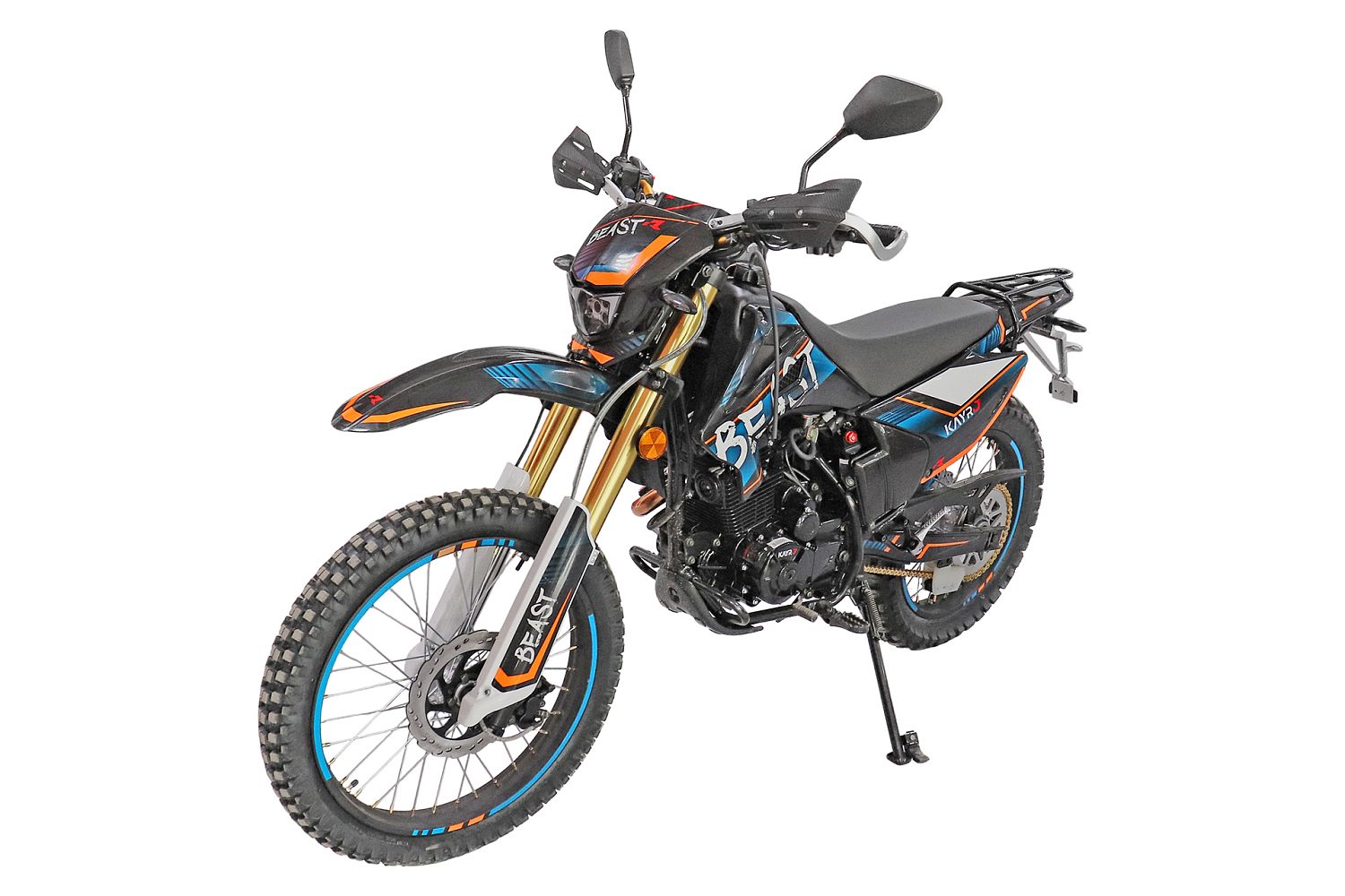 KAYRO ENDURO "BEAST" ЧЕРНО-СИНИЙ (артикул 74177)